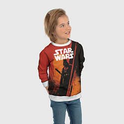 Свитшот детский Darth Vader - Star Wars, цвет: 3D-белый — фото 2