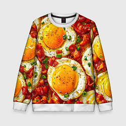 Детский свитшот Яичница-глазунья