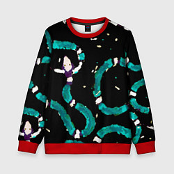 Детский свитшот Змейки на охоте