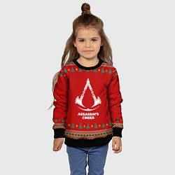 Свитшот детский Assassins Creed new year, цвет: 3D-черный — фото 2