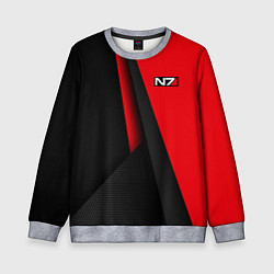 Детский свитшот N7 - красная униформа