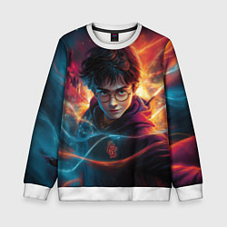 Свитшот детский Harry Potter, цвет: 3D-белый