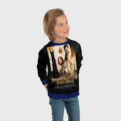 Свитшот детский Lord of the rings - the two towers, цвет: 3D-синий — фото 2