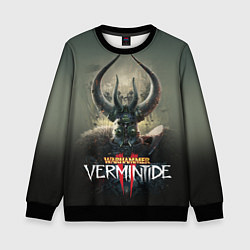 Свитшот детский Warhammer - Vermintide 2, цвет: 3D-черный