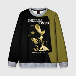 Свитшот детский Indiana Jones and the Great Circle, цвет: 3D-меланж