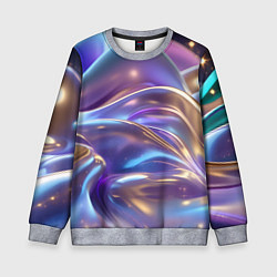 Детский свитшот Волны космические