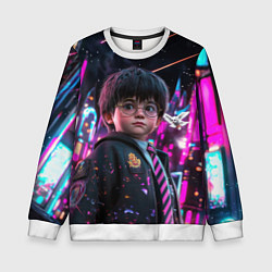 Свитшот детский Гарри Поттер в Америке, цвет: 3D-белый