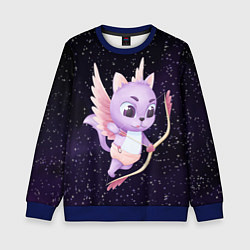 Детский свитшот Ночной код-купидон