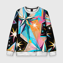 Детский свитшот Граффити звезды