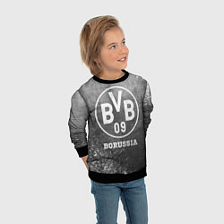 Свитшот детский Borussia - grey gradient, цвет: 3D-черный — фото 2