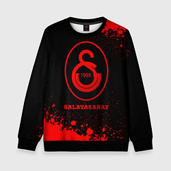 Свитшот детский Galatasaray - red gradient, цвет: 3D-черный