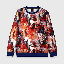 Детский свитшот Огненные перья