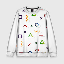 Детский свитшот Геометрический хаос
