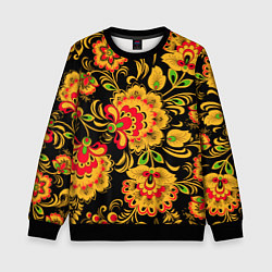 Детский свитшот Хохлома - роспись