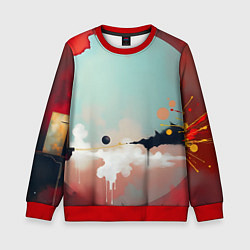 Детский свитшот Сюрреалистичная абстракция