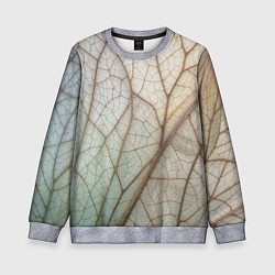 Детский свитшот Прожилки листика