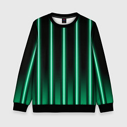 Детский свитшот Neon turquoise