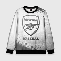Свитшот детский Arsenal - white gradient, цвет: 3D-черный