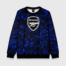 Свитшот детский Arsenal blue energy, цвет: 3D-черный