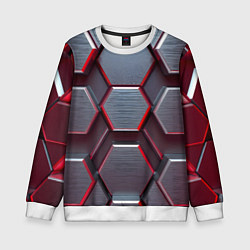 Детский свитшот Бордовый бронежилет