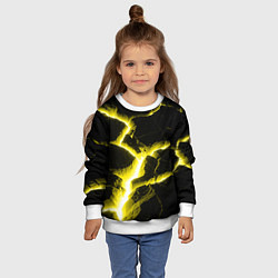 Свитшот детский The rift, цвет: 3D-белый — фото 2