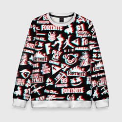 Детский свитшот Fortnite glitch game