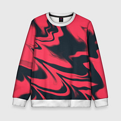 Детский свитшот Color black red
