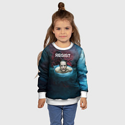 Свитшот детский Рассказ служанки - Джун, цвет: 3D-белый — фото 2