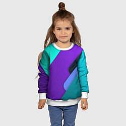 Свитшот детский Multicoloured, цвет: 3D-белый — фото 2