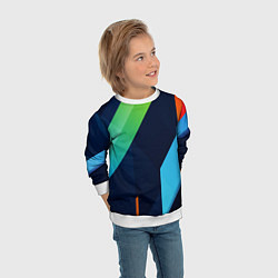 Свитшот детский Multicolored, цвет: 3D-белый — фото 2