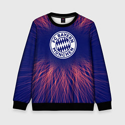 Свитшот детский Bayern red energy, цвет: 3D-черный