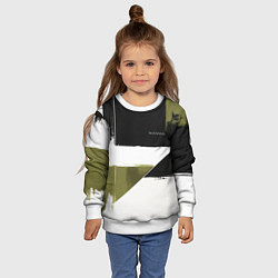 Свитшот детский Haval логотип, цвет: 3D-белый — фото 2