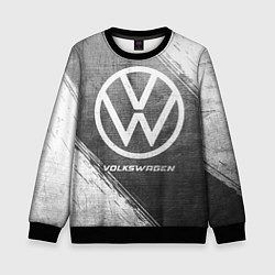 Свитшот детский Volkswagen - grey gradient, цвет: 3D-черный