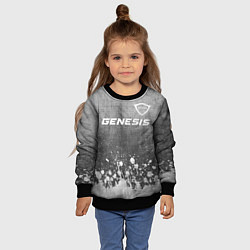 Свитшот детский Genesis - grey gradient посередине, цвет: 3D-черный — фото 2