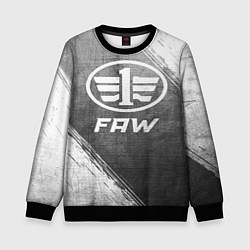 Свитшот детский FAW - grey gradient, цвет: 3D-черный