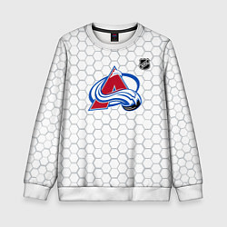 Детский свитшот Колорадо Эвеланш - белые соты
