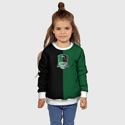 Свитшот детский Агкацев - ФК Краснодар, цвет: 3D-белый — фото 2