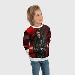 Свитшот детский Bones с черепами на худи, цвет: 3D-белый — фото 2