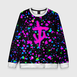 Детский свитшот Doom цветные краски