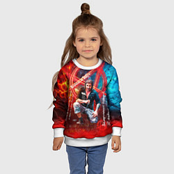 Свитшот детский Король и Шут - всегда с нами, цвет: 3D-белый — фото 2