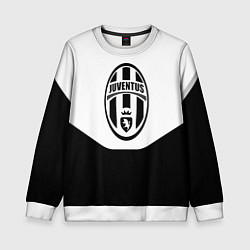 Свитшот детский Juventus полосы, цвет: 3D-белый
