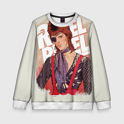 Детский свитшот David Bowie Rebel Rebel