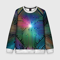 Детский свитшот Линейная графика