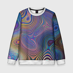 Детский свитшот Абстрактная рябь