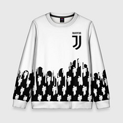 Детский свитшот Ювентус краски люди