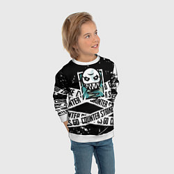 Свитшот детский Counter strike game, цвет: 3D-белый — фото 2