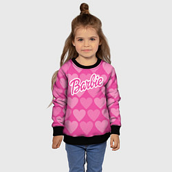 Свитшот детский Barbie, цвет: 3D-черный — фото 2