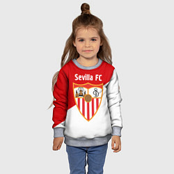 Свитшот детский Sevilla FC, цвет: 3D-меланж — фото 2