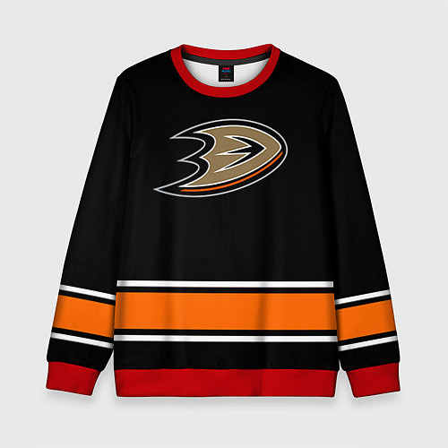 Детский свитшот Anaheim Ducks Selanne / 3D-Красный – фото 1