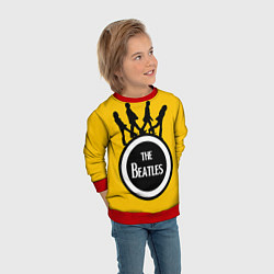 Свитшот детский The Beatles: Yellow Vinyl, цвет: 3D-красный — фото 2